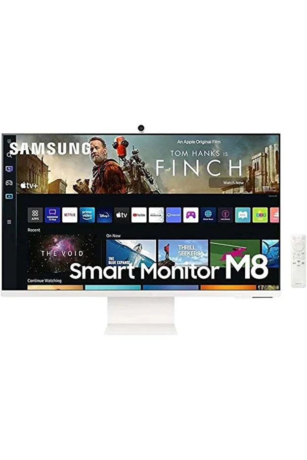 Samsung  32 inch M8 4K UHD Flat Monitor, With Smart TV Experience and Camera, Max 60Hz Refresh Rate,